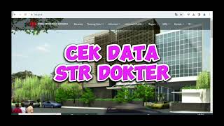 CEK DATA STR DOKTER [upl. by Atikam834]