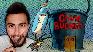 6AM At The Chum Bucket  🙀اقتحمنا مطعم شمشون [upl. by Olsewski841]