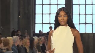 Naomi Campbell walks the runway as Tod’s celebrates Artisanal Intelligence [upl. by Oidgime]