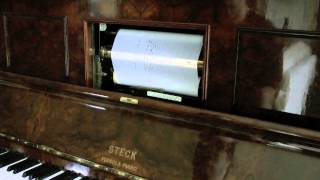 Stratford Hunch Jelly Roll Morton  piano roll [upl. by Mueller]