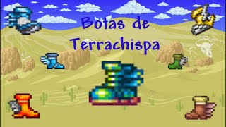 Terraria Semilla Botas de FlotaciónPatines de hieloBotas del Frenesí Espada de Hielo [upl. by Judy256]