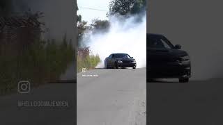 Dodge Charger massive burnout carvenexhaust car exhaust charger dodge dodgecharger [upl. by Robinia]