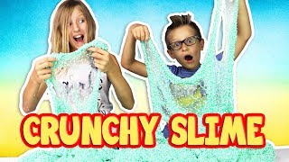 HOW TO MAKE SUPER CRUNCHY SLIME [upl. by Yelime]