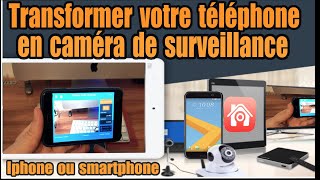 Comment transformer votre téléphone en caméra de surveillance [upl. by Ayela365]