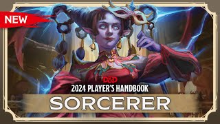 New Sorcerer  2024 Players Handbook  DampD [upl. by Kendry]