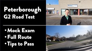 Peterborough G2 Road Test  Full Route amp Tips on How to Pass Your Driving Test [upl. by Salita]