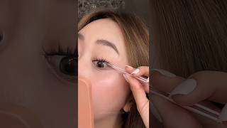 How I put my plaster lashes  Love Jaymie [upl. by Freedman]