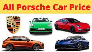 Porsche All car price in india 2022 Specification  Top Speed [upl. by Daus]