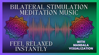 EMDR Bilateral Stimulation Music amp Visuals for RELAXATION  Relief from STRESSAnxiety ADHD amp PTSD [upl. by Nnyladnarb]