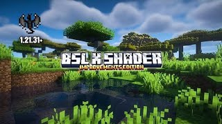 Best Shaders for Minecraft PE 12143  BSL x Shader Improvement  MCPE Shaders Low End Device [upl. by Jami111]