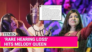 Alka Yagnik Cautions Music Lovers As Rare Hearing Disorder Hits Singer I Watch [upl. by Allerie]