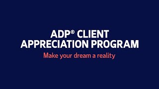 Earn free payroll and rewards with the ADP Client Appreciation Program [upl. by Esinal874]