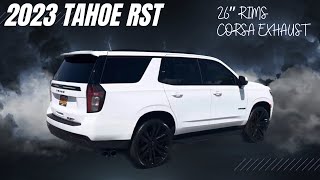 2023 Tahoe RST on 26s [upl. by Yeltihw]