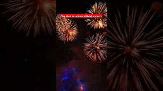 Sky shot crackers diwali shorts [upl. by Sile]