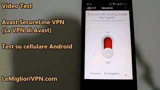 Tutorial Avast VPN Android  Avast Secureline VPN  LeMiglioriVPNcom [upl. by Kidder]