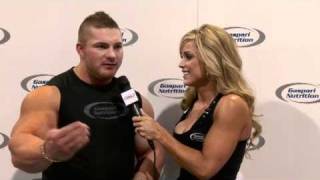 IFBB Pro Flex Lewis and IFBB Pro Stacey OsterThompson  the 2010 Olympia [upl. by Stephanie392]