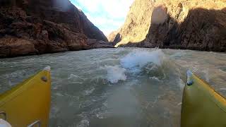 Sockdolager Rapid Grand Canyon Rafting [upl. by Armond734]