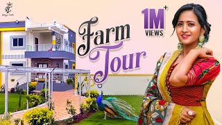 Lasya Talks  Farm Tour  Lasya Manjunath New Video [upl. by Atteugram]