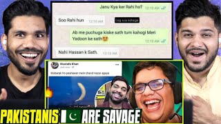 PAKISTANIS ARE SAVAGE Ep 8 Reaction Ft Zakir Khan [upl. by Aneri749]