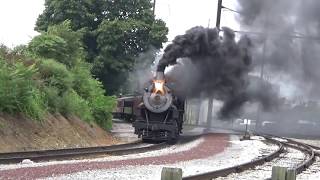 Strasburg RailRoad A day at leaman place junction [upl. by Sergu]