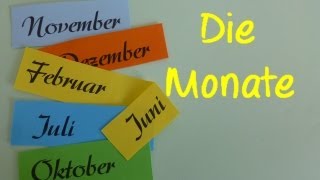 Learn German Die Monate [upl. by Christis]