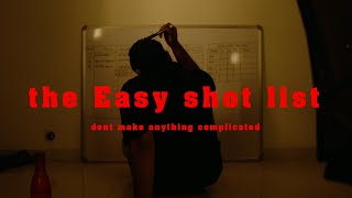 the easy shots list for making VIDEO at any LOCATION  tutorial  next thingss [upl. by Jarek]