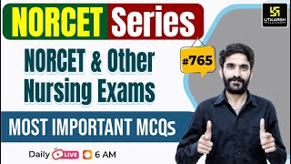 MSN PEDIA PHARMA  NORCET Series 765  All Nursing Exams Special Class By Raju Sir [upl. by Gow]