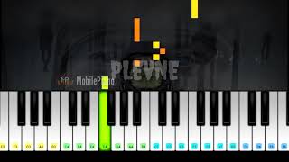 CVRTOON  Plevne  Trending BGM Ringtone   Piano cover Tutorial by Mobilepiano [upl. by Orodisi986]