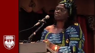 Wangari Maathai Activist Author Nobel Prize Winner  Chicago Humanities Festival [upl. by O'Grady]