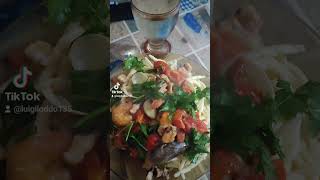 Trofie allo scoglio gigianosfood fatuindomupomei food cooking italianfood seafood [upl. by Aihsei488]