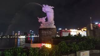 Dragon Bridge in Da Nang Vietnam [upl. by Artus726]