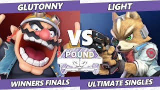 Pound 2022 Winners Finals  Glutonny Wario Vs Light Fox SSBU Smash Ultimate Tournament [upl. by Nrol506]