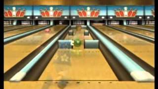 Wii Sports Resort Bowling Spin Control quotPerfect Gamequot 300 take 2 [upl. by The]