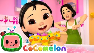 Five Little Ducks in the Bath Song  CoComelon Nursery Rhymes amp Kids Songs [upl. by Eeimaj901]