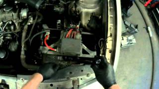 ALH TDi 4 Wire Glow Plug Harness Removing Part 1 [upl. by Burnie6]