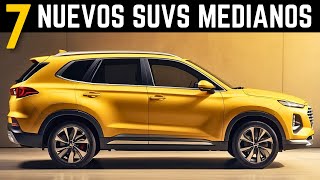 Los 7 nuevos SUV medianos para 2024 [upl. by Ennayoj]