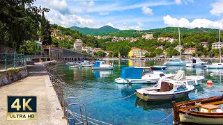 Ika Croatia 4K Istria Opatija Walking Tour 2023 [upl. by Nyssa897]