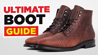 Boot Buying Guide  Ultimate Guide To Styles amp How To Wear [upl. by Shinberg561]