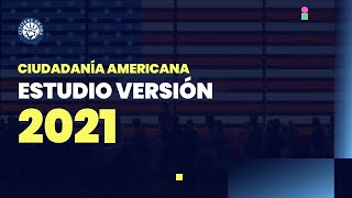 Estudio de ciudadanía americana  Versión 2021 [upl. by Rennat]