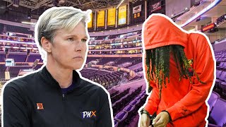 Phoenix Mercury coach Vanessa Nygaard ATTACKS Sparks for NOT selling out arena for Brittney Griner [upl. by Lerraj]