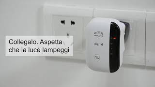 IT Aigital WiFi Ripetitore WN529 [upl. by Jasisa]