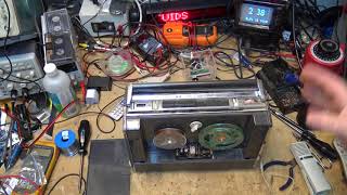 Grundig TK6 Reel to Reel Tape Recorder repair [upl. by Ramso706]