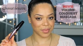 New Rimmel Volume Colourist Mascara Review  Demo [upl. by Gideon176]