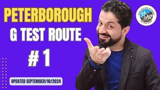 Peterborough G Test Route 1  New Location [upl. by Nylime]