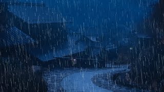 Barulho de Chuva para Dormir e Relaxar  Som de Chuva Torrencial Vento Forte e Trovoadas 2 ASMR [upl. by Rise270]