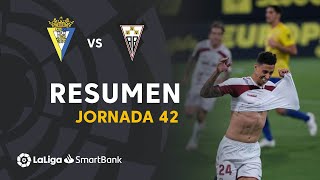 Resumen de Cádiz CF vs Albacete BP 01 [upl. by Godden555]