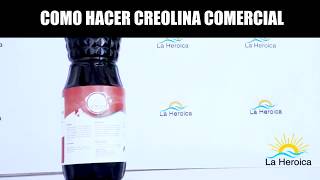 COMO HACER CREOLINA COMERCIAL CASERA [upl. by Earlene]