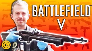 Firearms Expert Reacts To Battlefield 5’s Guns PART 3 [upl. by Euginomod]