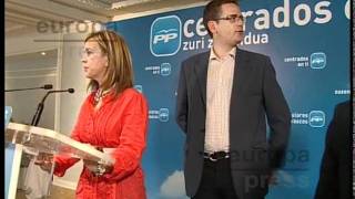 Acto electoral del PP en Bilbao [upl. by Trellas]