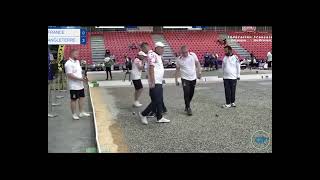 France vs England European Petanque Championship 2023 [upl. by Grosz]